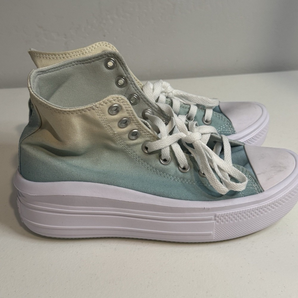 Converse Chuck Taylor All Star Move Platform Ombre Women's /A07197C white/pink - Picture 7 of 11